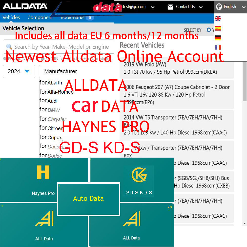 3D Printing Online - Новейшее онлайн-аккаунт Alldata, программное обеспечение для