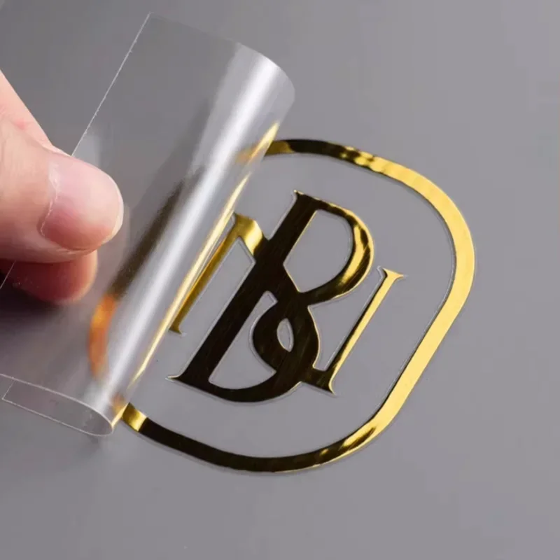 3D Printing Gold - 100 шт. персонализированных 3D-наклеек с УФ-печатью
