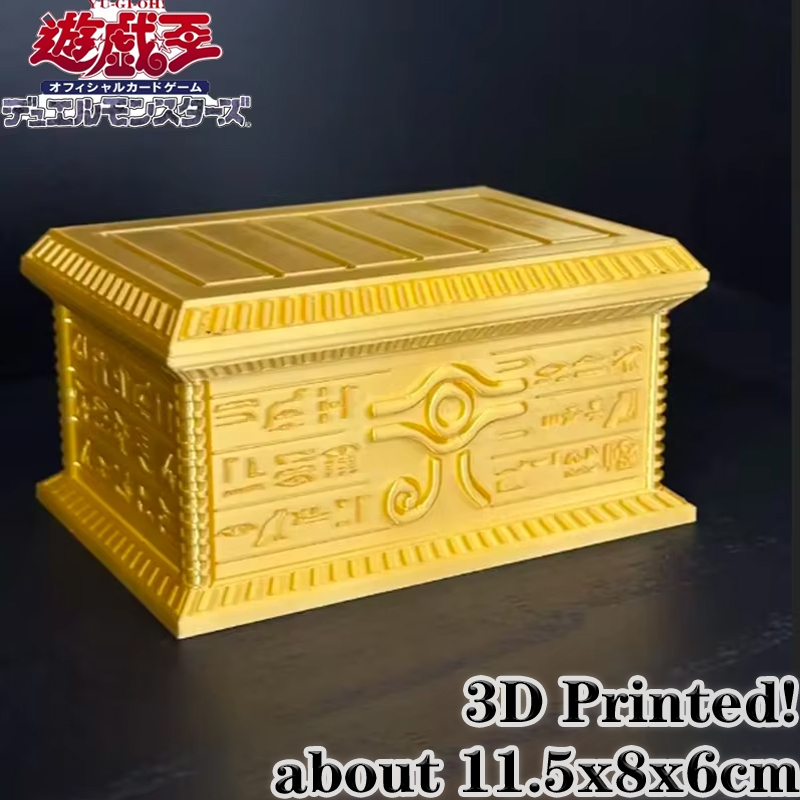 3D Printing Gold - Новинка 2026 года: Золотой саркофаг Yu-Gi-Oh,