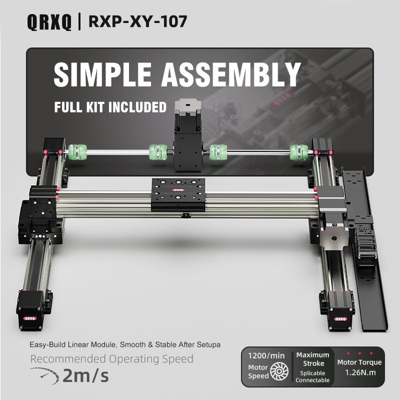 QRXQ RXP-XY-107 Двухосевая пор – обзор и цена 3D Printing Laser Cutting