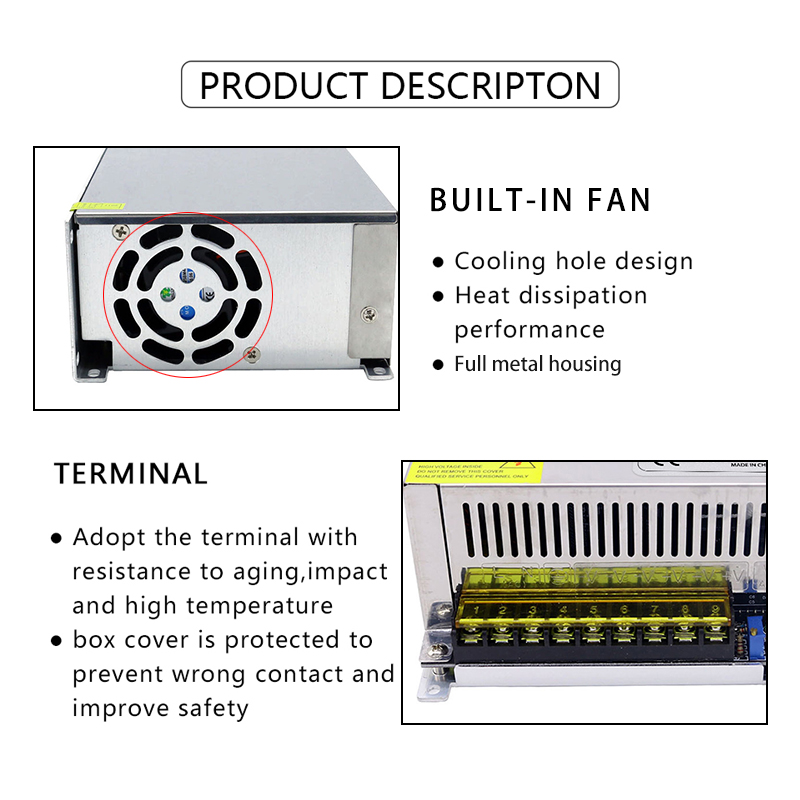 Преобразователь Трансформатора – обзор и цена 3D Printer Power Supply
