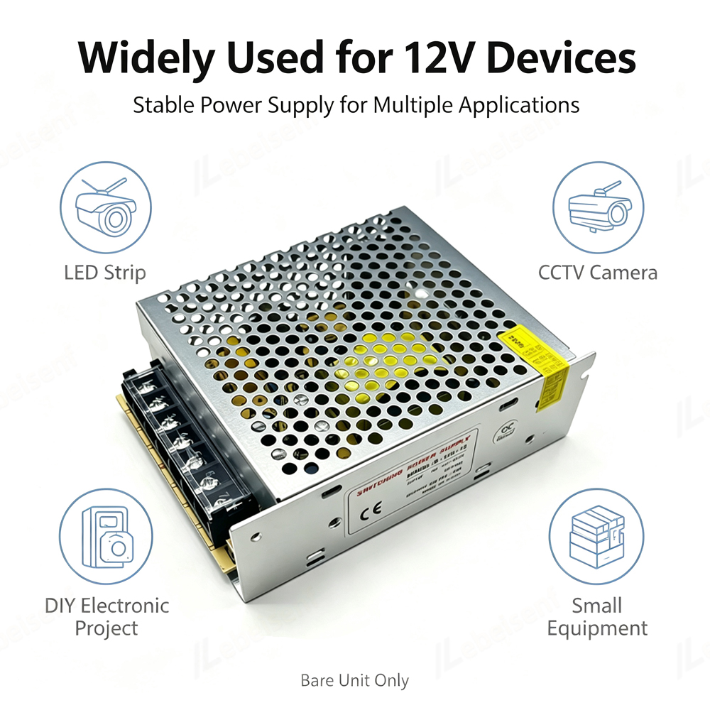 S-120-12 120 Вт 12 В 10 А Импу – обзор и цена 3D Printer Power Supply