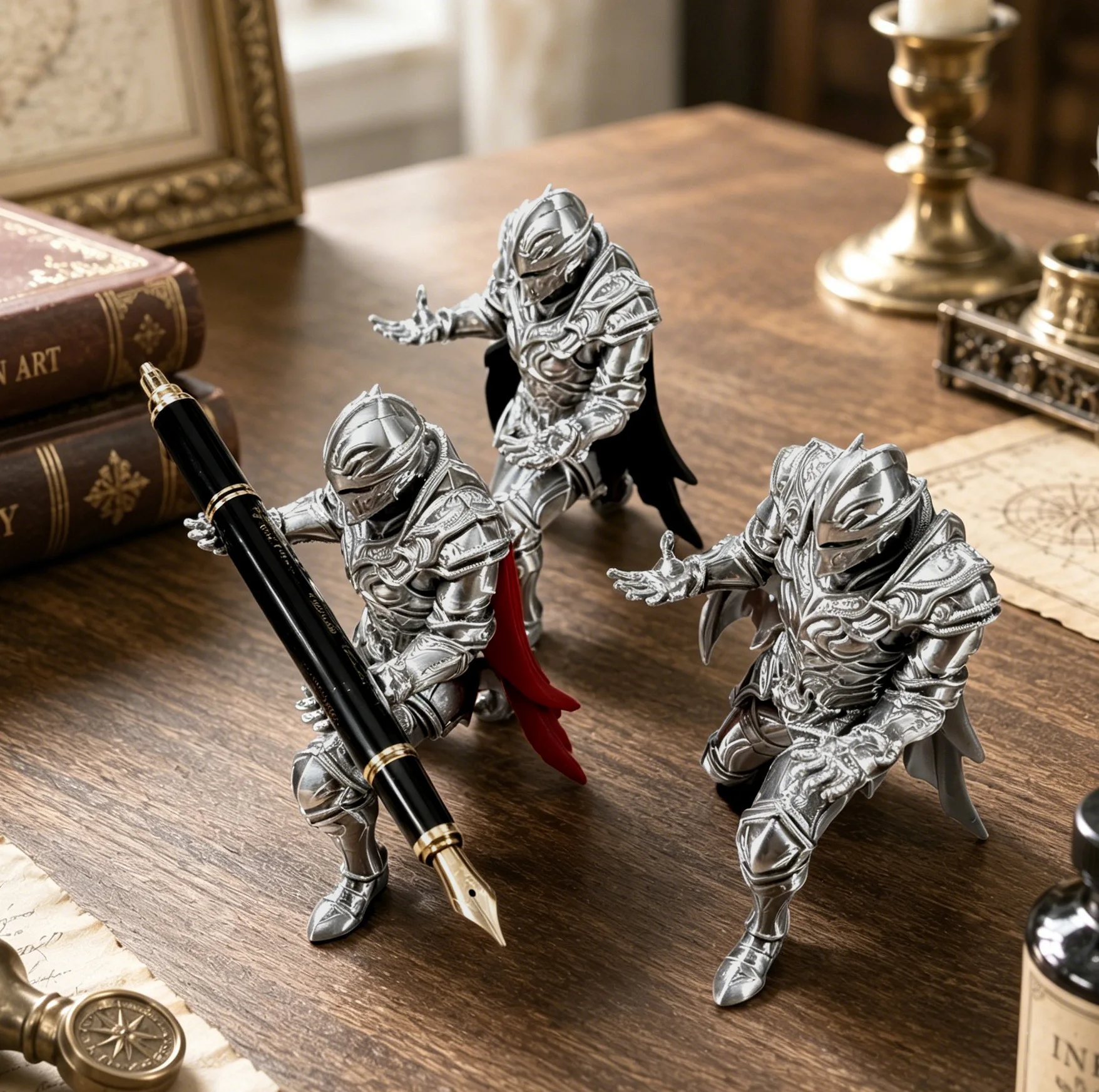 Подставка для ручек в виде тем – обзор и цена 3D Printing Knight Armor