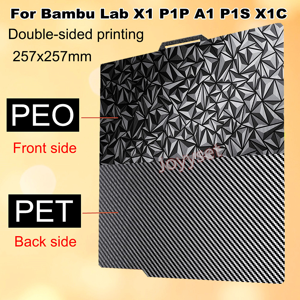 PEO PET для Bambu Lab X1 P1S P – обзор и цена 3D Printing X1 Carbon