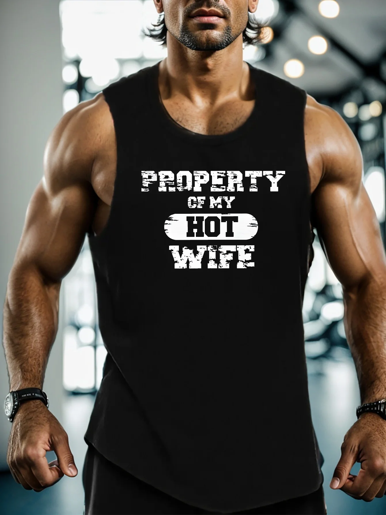 Новая модная мужская майка с н – обзор и цена 3D Printing Husband Shop