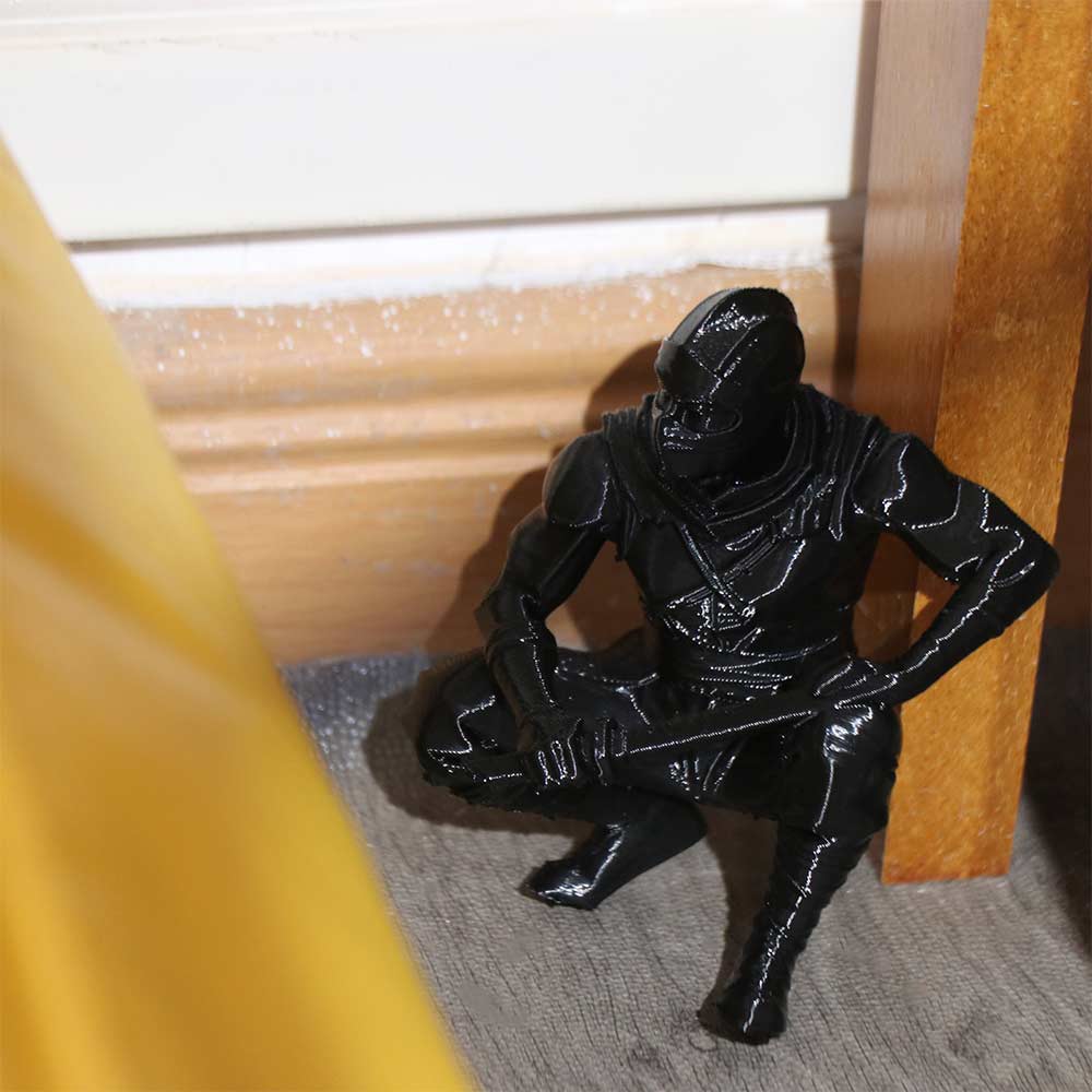 Забавная фигурка ниндзя-воина, – обзор и цена 3D Printing Desk