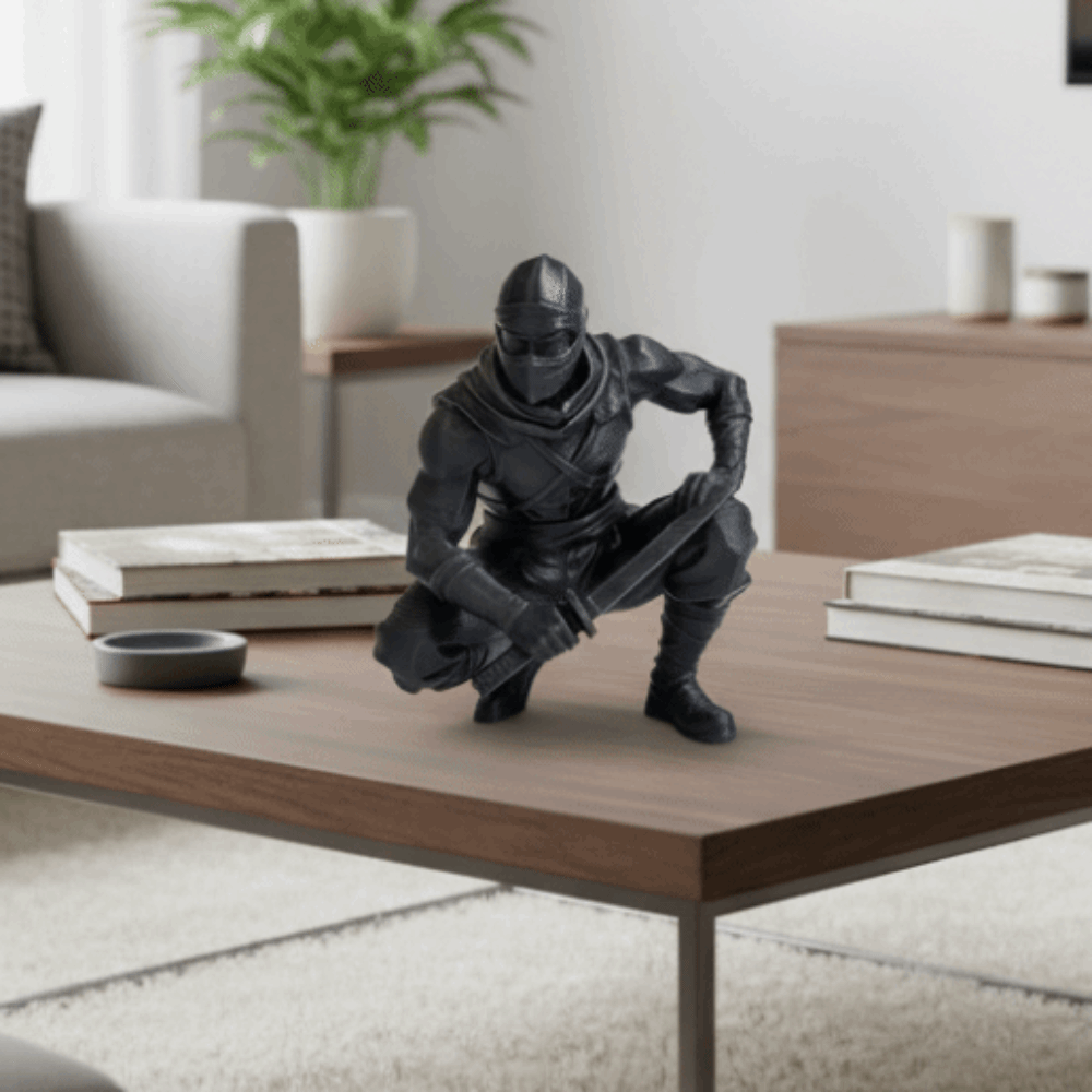 Забавная фигурка ниндзя-воина, – обзор и цена 3D Printing Desk