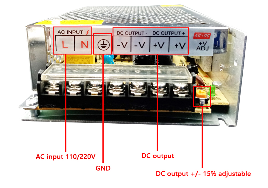 Источник питания постоянного т – обзор и цена 3D Printer Power Supply